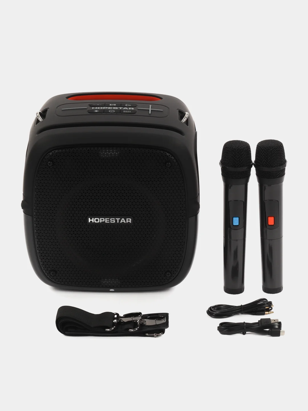 Черный портативная колонка Bluetooth HOPESTAR  P24 / PARTY ONE