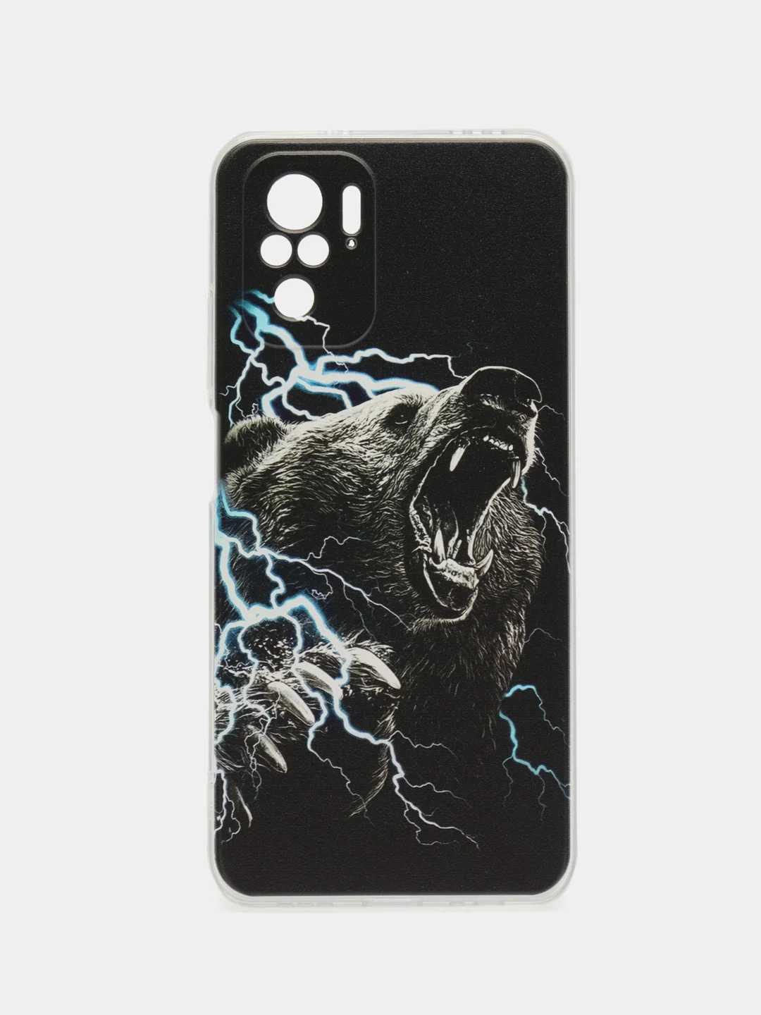 Угольный чехол для Xiaomi Redmi Note 10/Note 10S/Poco M5s (Сяоми Редми Нот 10/Нот 10с/Поко M5с)