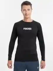 Черный рашгард мужской