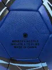 Синий мяч футбольный размер 5