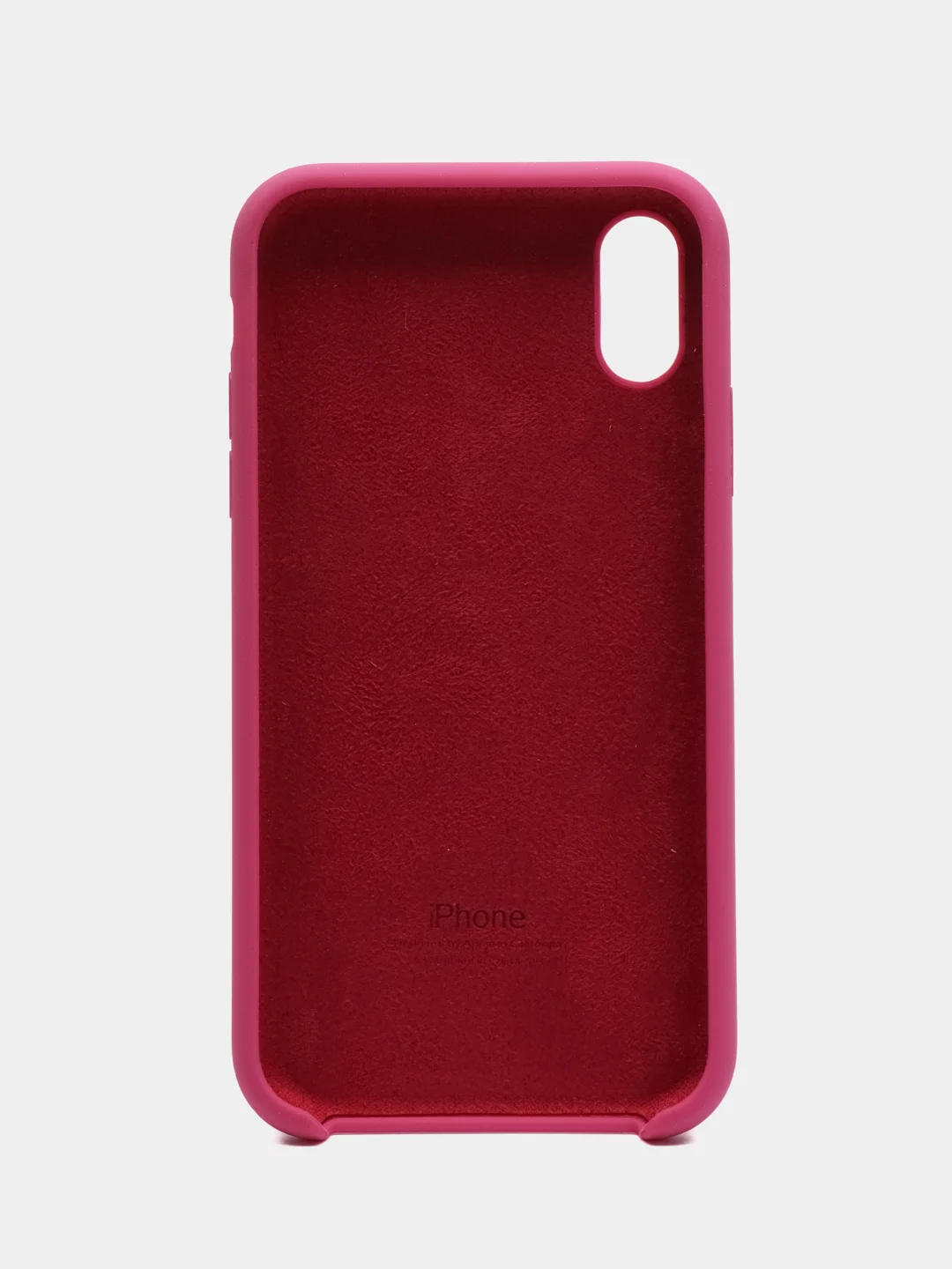 Марсала чехол для iPhone XR (Silicone Case)