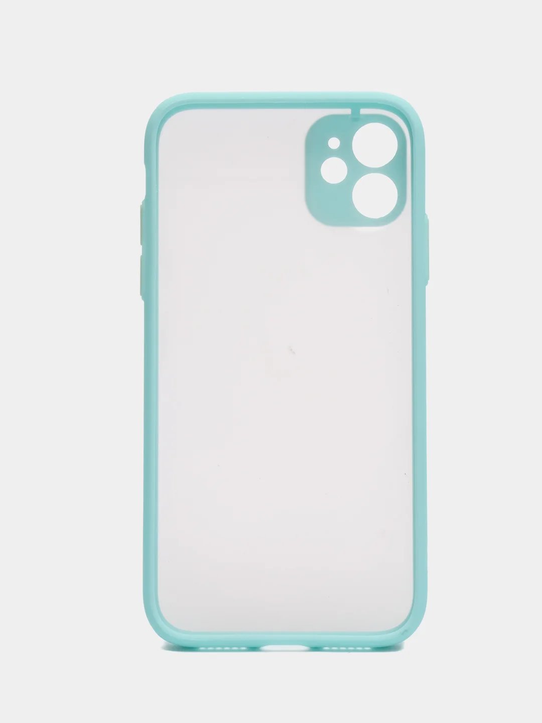 Бирюзовый apple iPhone 11 / Айфон 11 чехол матовый с цветными кнопками