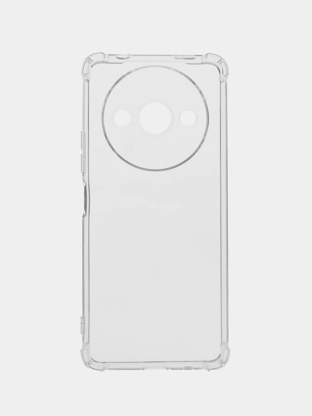 Прозрачный чехол для Redmi A3 / Редми А3, Poco C61 прозрачный, силиконовый, противоударный