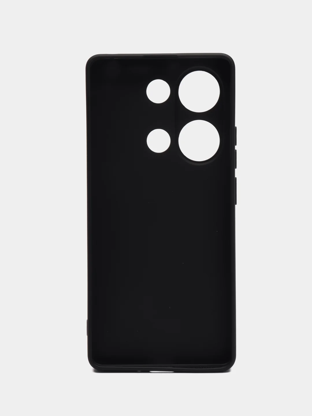 Черный чехол Redmi Note 13 Pro 4G / Poco M6 Pro 4G / Редми Нот 13 Про 4Г черный, силиконовый