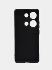 Черный чехол Redmi Note 13 Pro 4G / Poco M6 Pro 4G / Редми Нот 13 Про 4Г черный, силиконовый