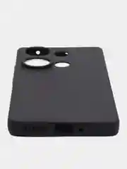 Черный чехол Redmi Note 13 Pro 4G / Poco M6 Pro 4G / Редми Нот 13 Про 4Г черный, силиконовый