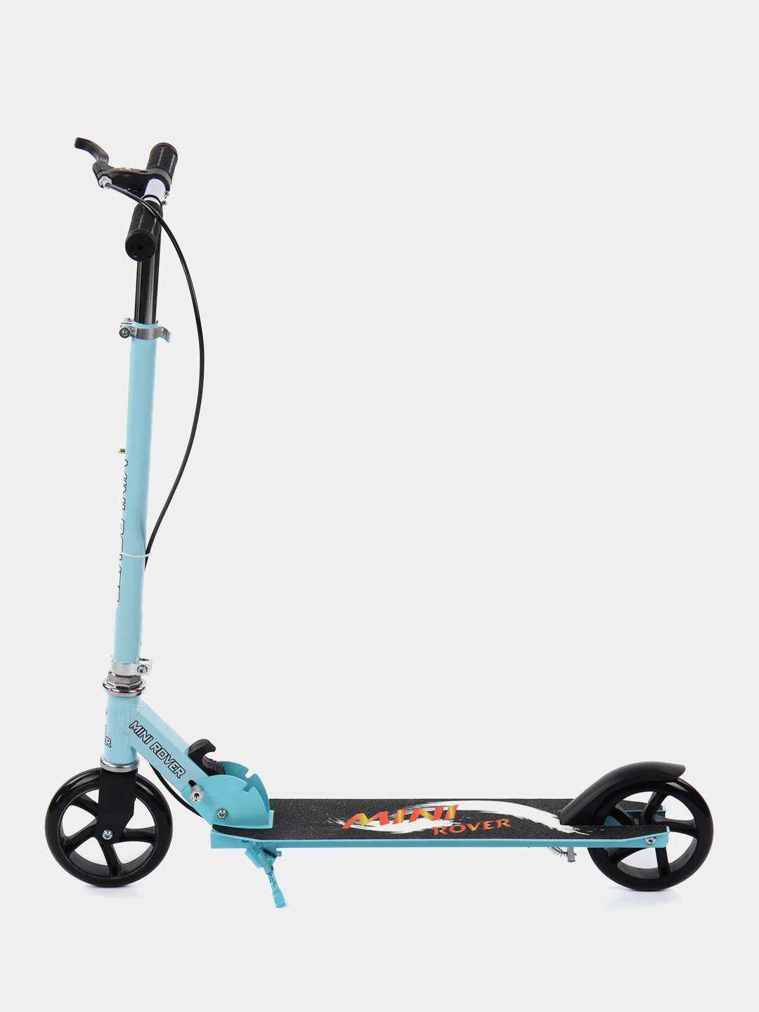 Голубой самокат детский 2-х колесный Scooter складной
