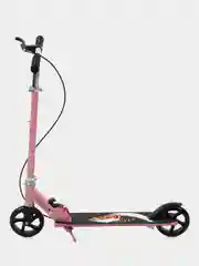 Розовый самокат детский 2-х колесный Scooter складной