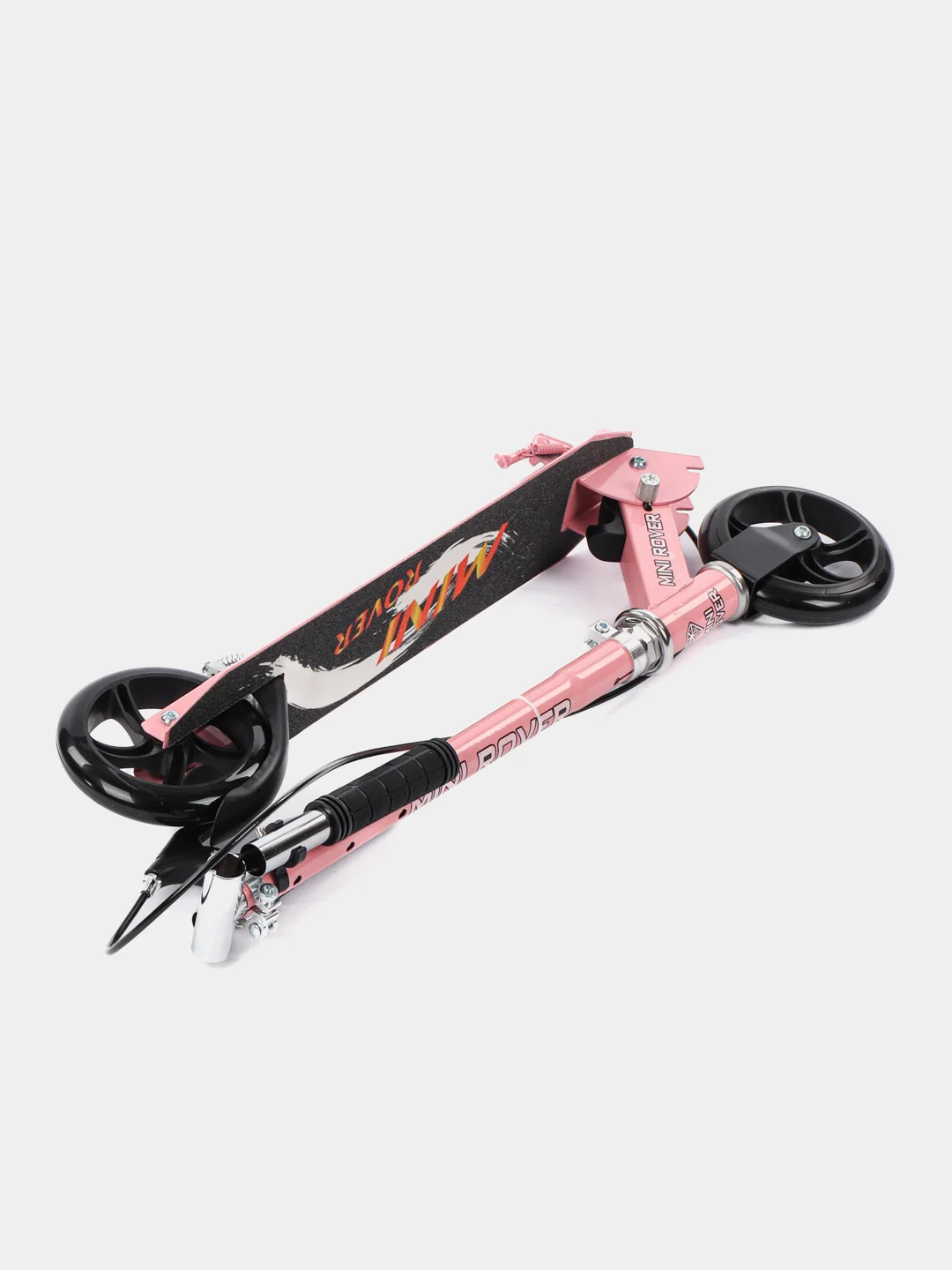 Розовый самокат детский 2-х колесный Scooter складной