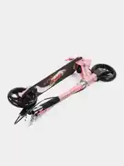 Розовый самокат детский 2-х колесный Scooter складной