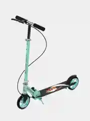 Салатовый самокат детский 2-х колесный Scooter складной