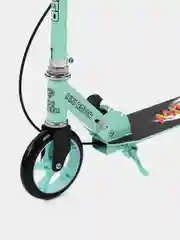 Салатовый самокат детский 2-х колесный Scooter складной