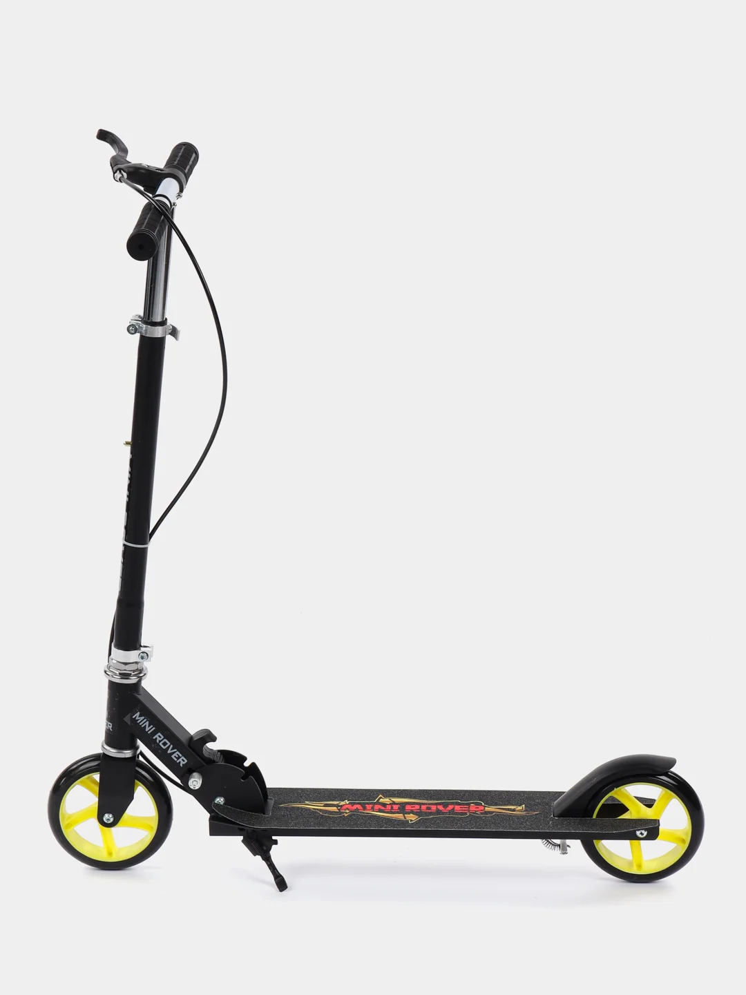 Черный самокат детский 2-х колесный Scooter складной