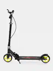 Черный самокат детский 2-х колесный Scooter складной