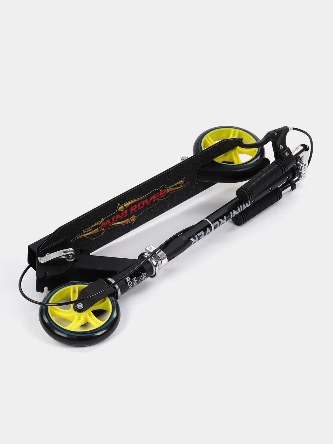 Черный самокат детский 2-х колесный Scooter складной