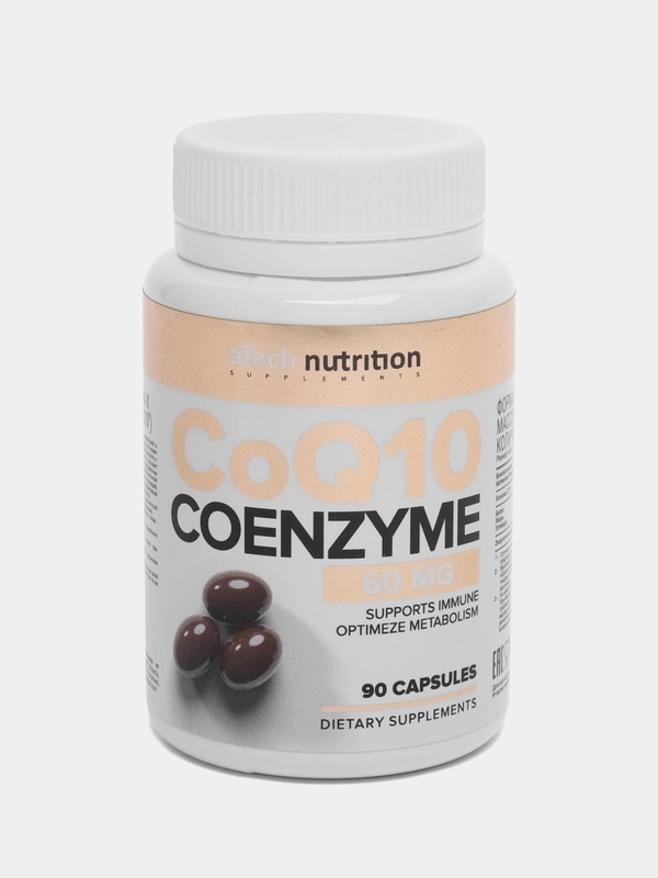 БАД Коэнзим Q10, ATech nutrition, 90 капс
