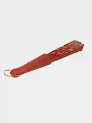 Алый веер ручной складной
