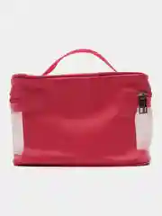 Розовый большая косметичка прозрачная