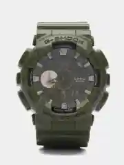 Зеленый наручные военные часы G-Shock, электронные, мужские