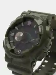 Зеленый наручные военные часы G-Shock, электронные, мужские