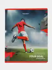 Тетрадь 48 л в клетку А5 Комплект 5 штук Brauberg, клетка, глянцевый лак, Sport Club