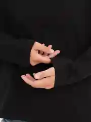 Черный лонгслив женский оверсайз