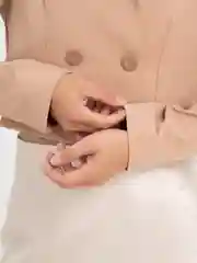 Черный женский укороченный пиджак