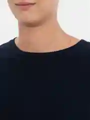 Синий лонгслив мужской оверсайз