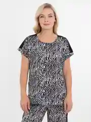 Черный костюм женский, брючный: блузка, брюки
