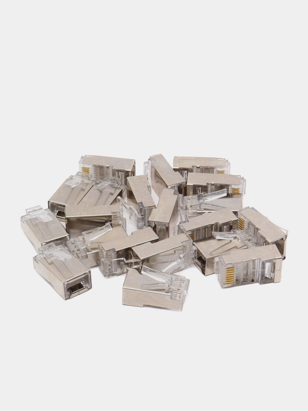 Коннектор RJ-45 (cat.6) экранированный Netko, упаковка 10,20,50 штук
