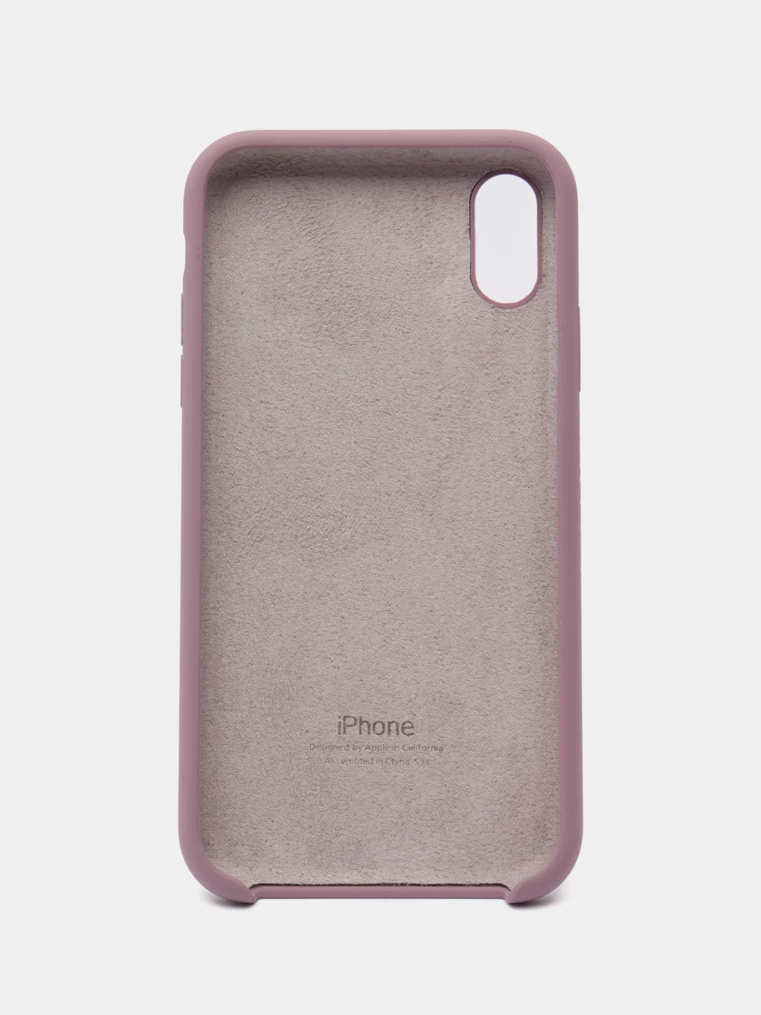 Сиреневый чехол для iPhone XR (Silicone Case)