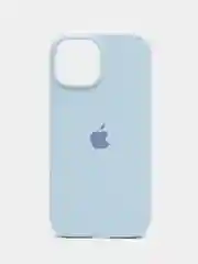 Конфетный iphone 15, Айфон 15 чехол матовый Silicone case объёмный с принтом для iPhone 15