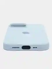 Конфетный iphone 15, Айфон 15 чехол матовый Silicone case объёмный с принтом для iPhone 15