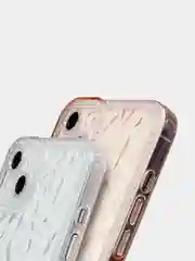 Розовый чехол силиконовый с эффектом сияния для iPhone 12/13/14/15 Plus/Pro/Max