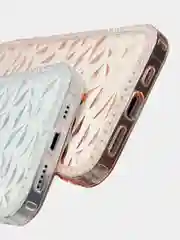 Розовый чехол силиконовый с эффектом сияния для iPhone 12/13/14/15 Plus/Pro/Max