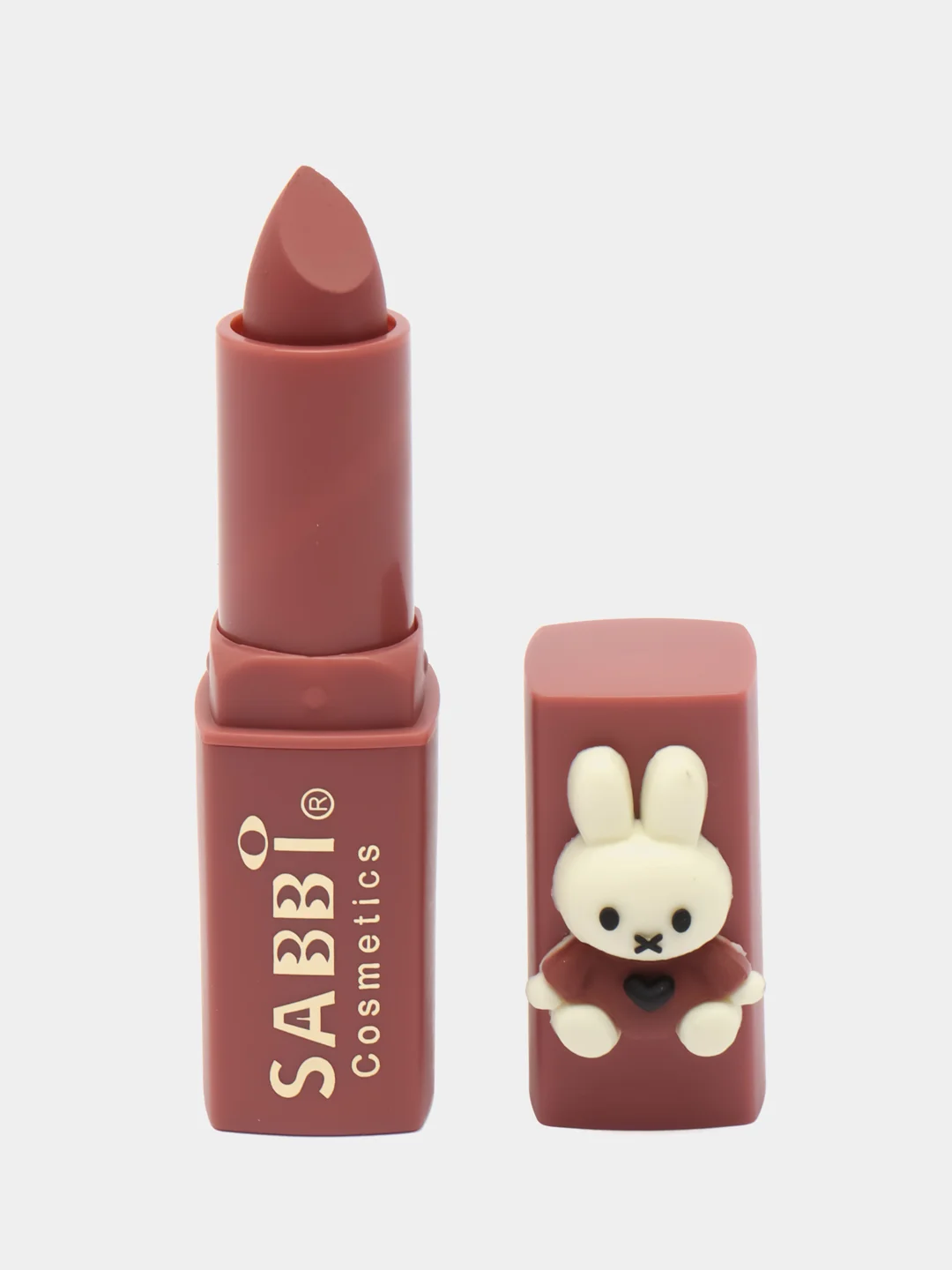 Коричневый помада для губ матовая Sabbi, 6 оттенков