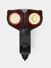 Велосипедная фара со спидометром - велокомпьютер, перезаряжаемая, USB, JB-3100