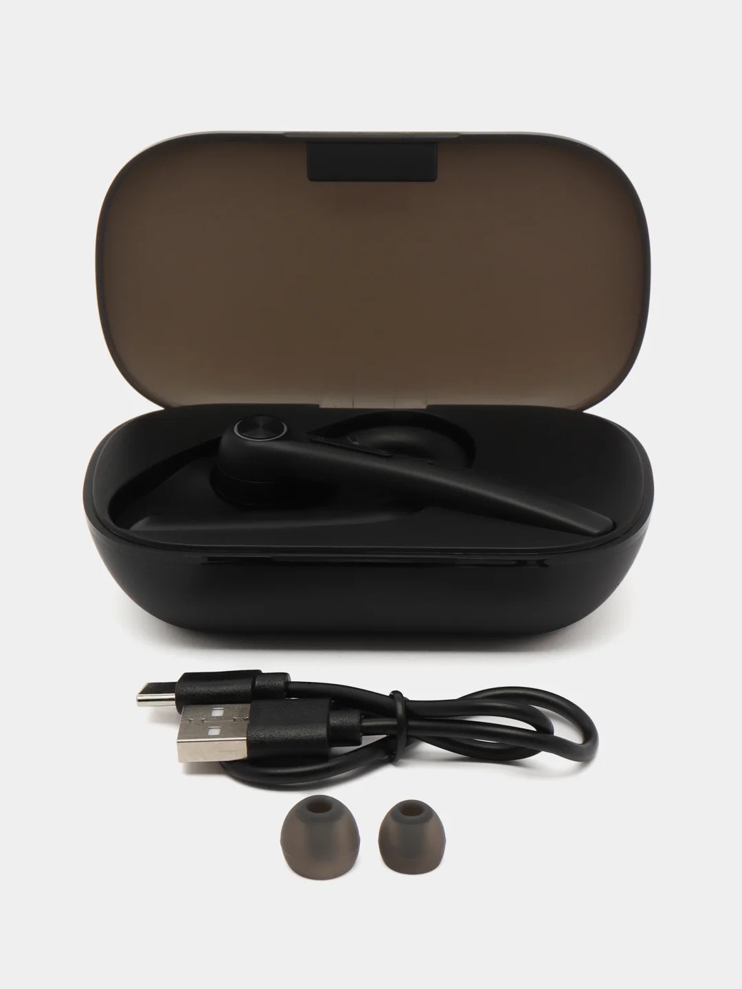 Гарнитура наушник беспроводная HGK-3, bluetooth V5.2 для телефона с зарядным кейсом