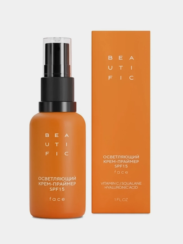 Осветляющий крем-праймер для лица BEAUTIFIC GLOW FOR REAL, 30 мл