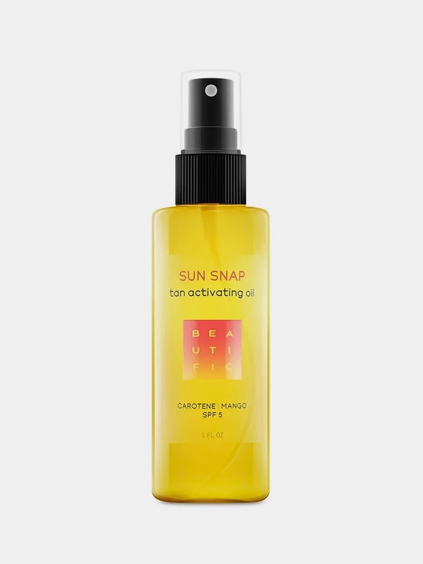 Шелковое масло для интенсивного загара BEAUTIFIC Sun Snap, 150мл