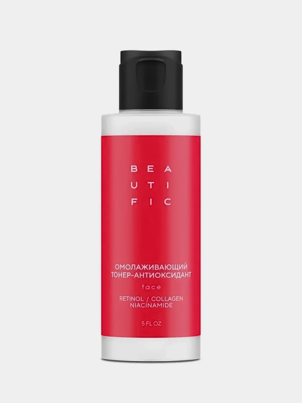 Омолаживающий тонер-антиоксидант для лица BEAUTIFIC BEAT MY AGE, 150 мл