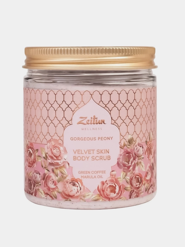 Скраб для тела ZEITUN Gorgeous Peony, 250 мл