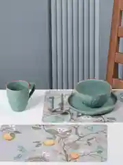 Салфетка сервировочная "Лимоны", 42x28 см, полипропилен, 2 дизайна
