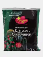 Грунт "Цветочный Рай" д/Кактусов 3л БХЗ