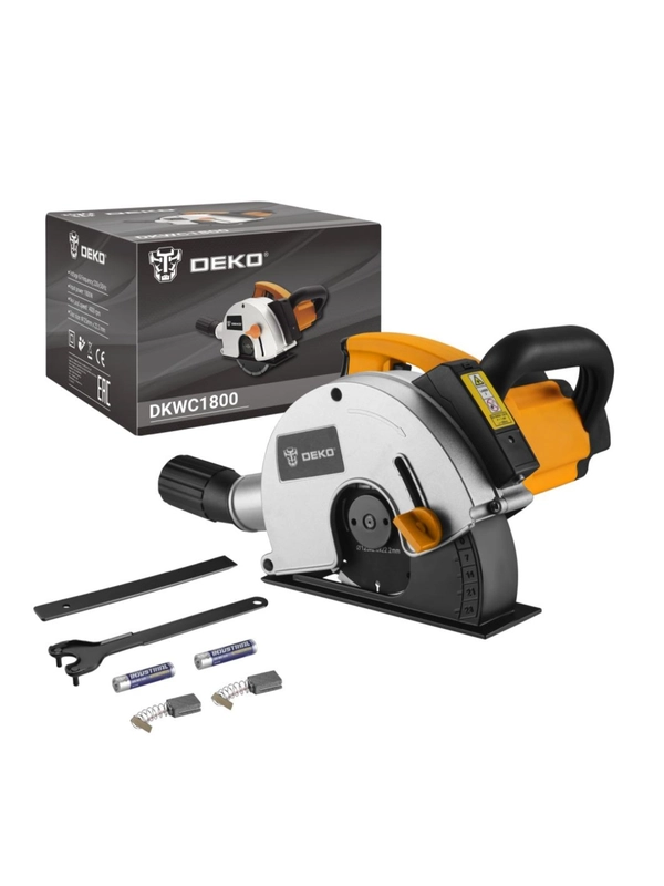 Штроборез Deko DKWC1800, 125 мм, 1800 Вт, лазерный указатель 063-4241