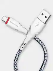 Белый кабель для зарядки Borofone BX25 MicroUSB 1М 2.4А