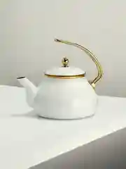 Чайник эмалированный Aristocrat, 2,2 л, индукция, белый