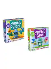 Игра настольная Умные весы, 19,7х19,5х4,5 см, 2 дизайна