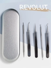 Инструменты для чистки кожи лица REVOLUT, 5 шт