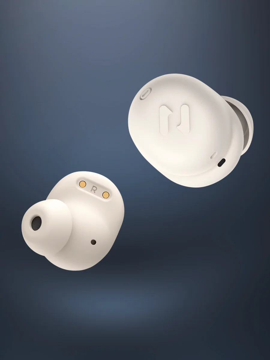 Бежевый наушники беспроводные игровые HAVIT TW969 True Wireless с микрофоном